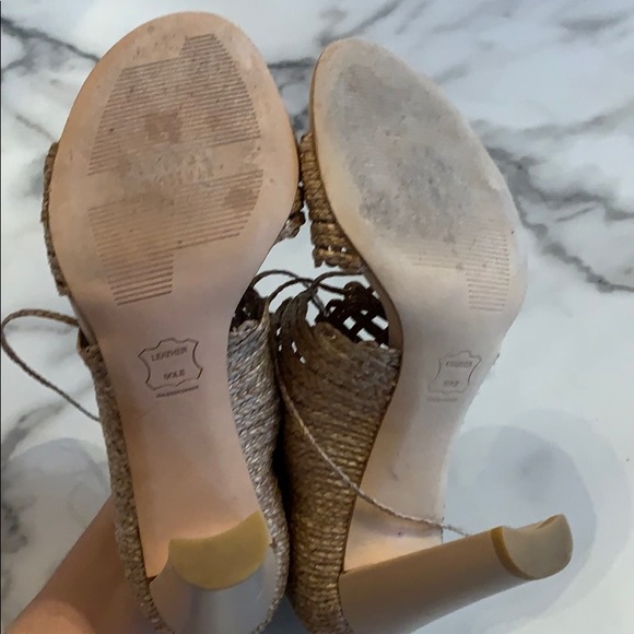 Stuart Weizmann Nude Open Toe sandals - Picture 3 of 4